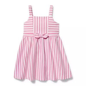 Janie and Jack Pink Striped Dress